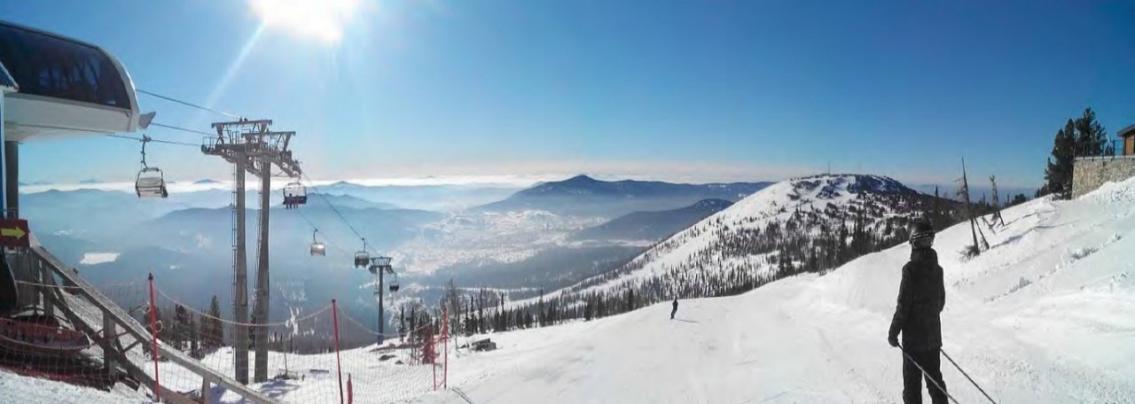 Шерегеш гора зеленая спуски