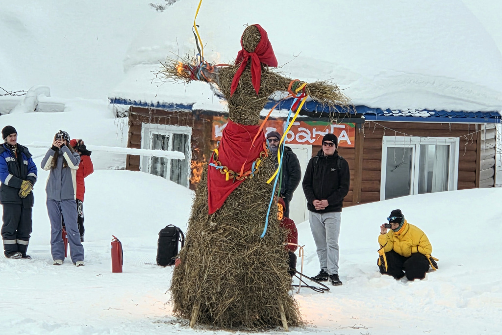 Празднование масленицы Шерегеш Празднование масленицы Шерегеш