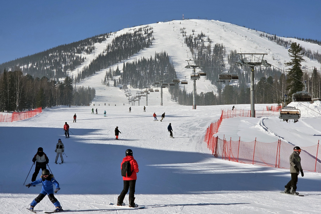 Катание на ДР курорта Шерегеш