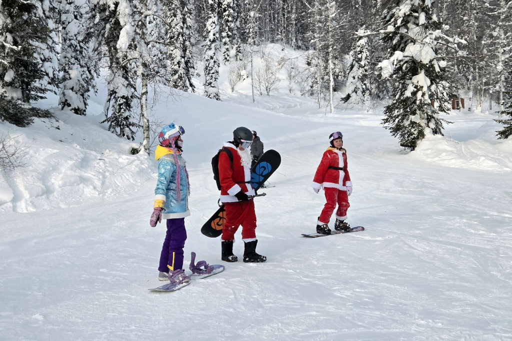 Шерегеш новогоднее катание