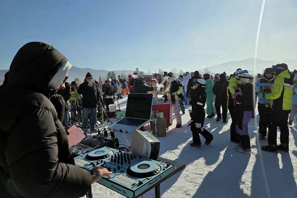 Празднование ДР курорта Шерегеш